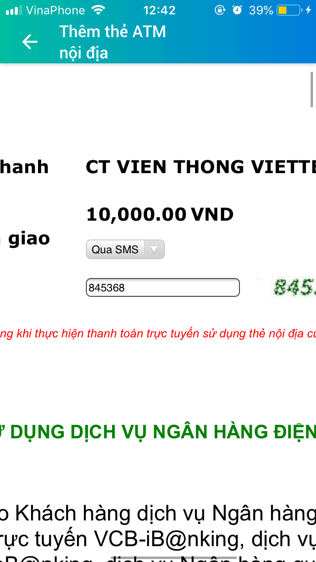 1 CMND đăng ký được mấy tài khoản ViettelPay