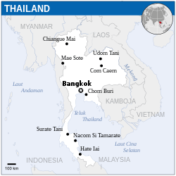 Lokasi Thailand
