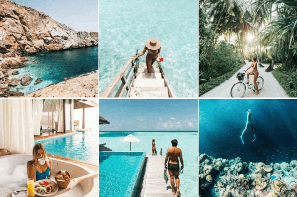 Top 8 các filter chụp ngoài trời trên instagram 2022