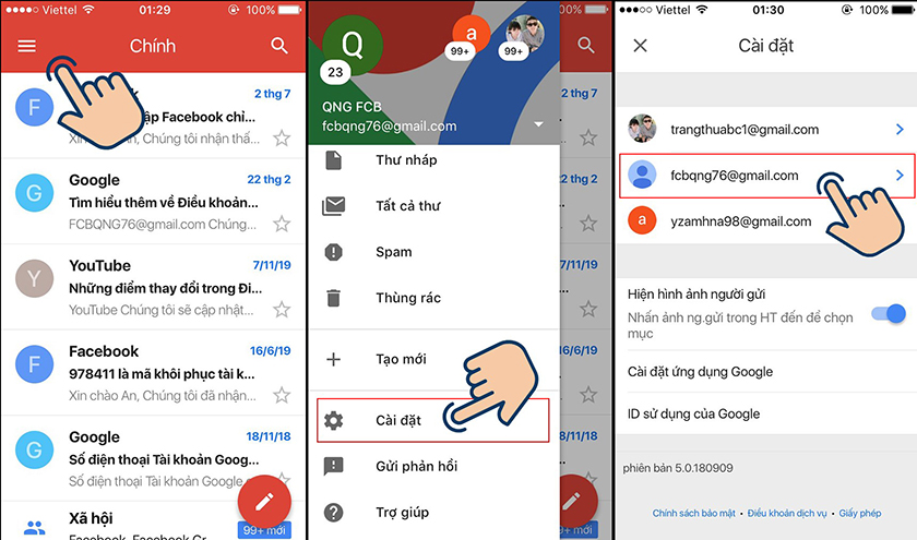 Cách thay đổi hình nền ngay trên Gmail