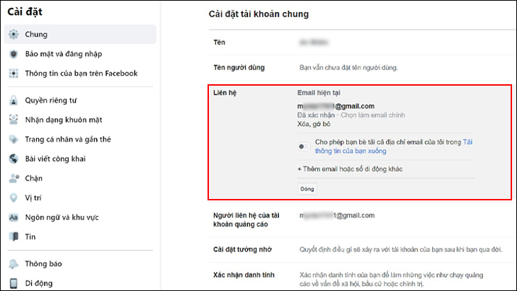 Cách lấy mật khẩu facebook bằng email