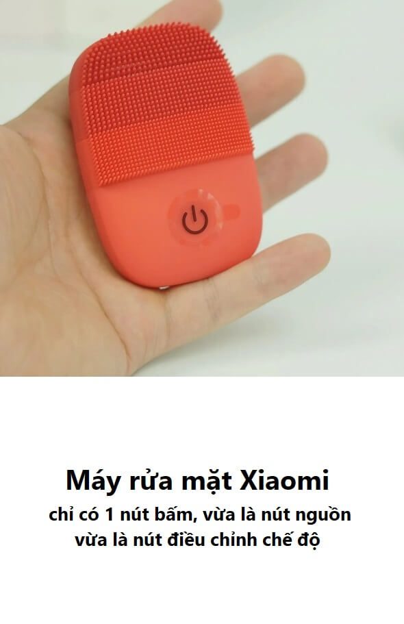 [REVIEW] Máy rửa mặt Xiaomi chỉ có 1 nút điều khiển