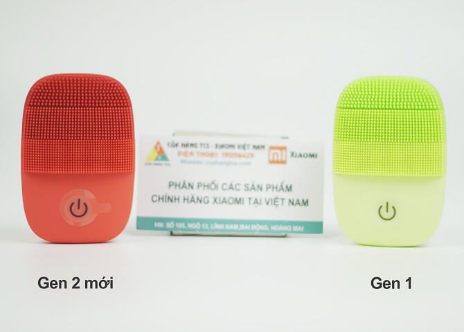 So sánh máy rửa mặt Xiaomi Gen 1 và Gen 2