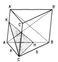 Cho hình lăng trụ đứng abc a bc có đáy abc là tam giác vuông tại abc = gốc 2