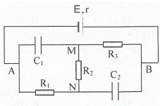 Cho mạch điện như hình vẽ nguồn điện có e=12v và có điện trở trong r=0 5