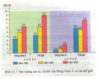 Đặc điểm của nền nông nghiệp các nước Đông Nam á là