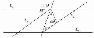 Diketahui besar sudut 1 adalah 95 derajat dan besar sudut 2 adalah 110 derajat tentukan besar sudut