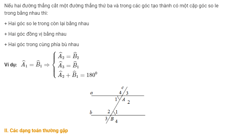 Hai góc trong cùng phía luôn bù nhau đúng hay sai