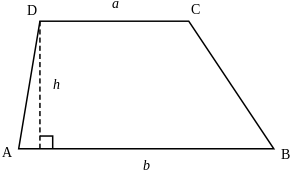 Hình thang vuông có hai đường chéo vuông góc