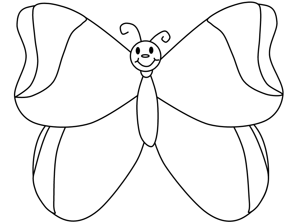 hình vẽ con bướm màu tím
