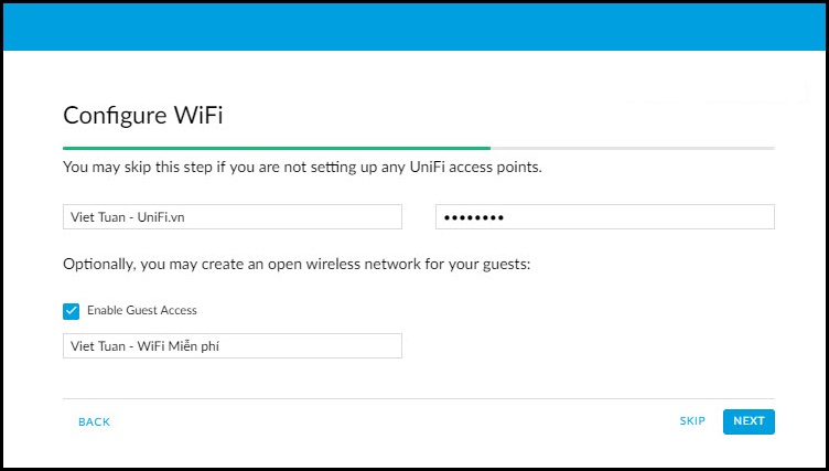 Hướng dẫn cấu hình wifi UniFi AP AC Lite