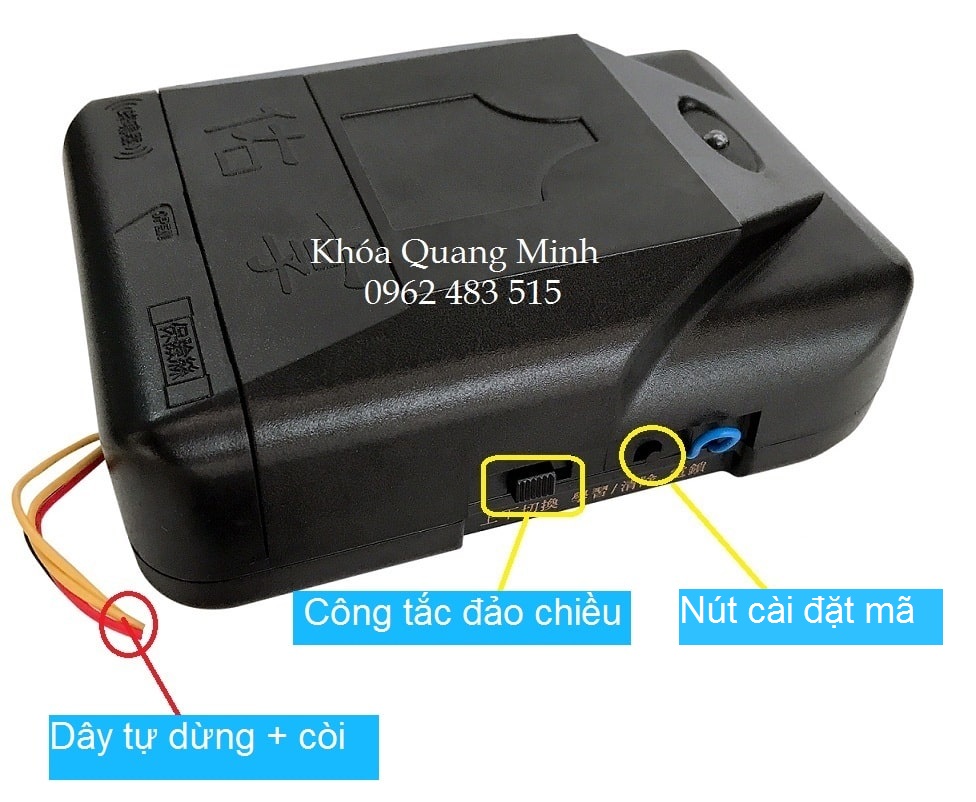 Hướng dẫn đổi mã khóa cửa cuốn YH1B2 (2)