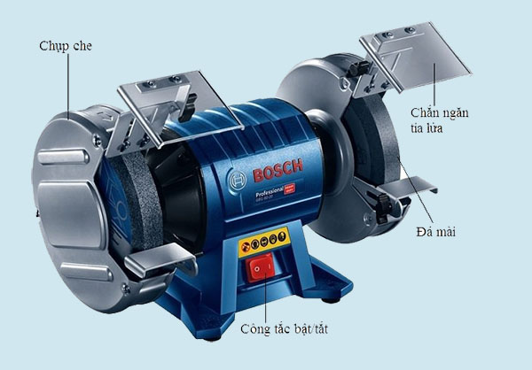 Hướng dẫn sử dụng máy mài hai đá năm 2024