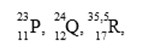 Jika d terletak di golongan 3b dan periode 4 serta jumlah neutron unsur c adalah 20