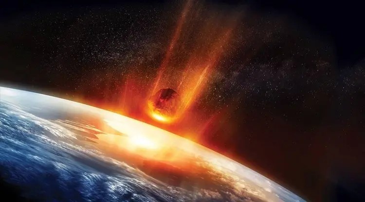 Meteoroid yang masuk ke atmosfer bumi menjadi terbakar, hal itu disebabkan karena