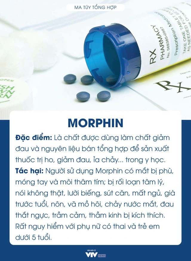 Morphin heroin là chất ma túy loại nào