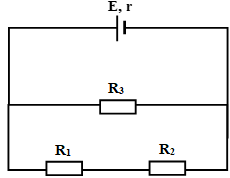 Một nguồn điện có điện trở trong r = 0,1 ôm có điện trở r = 4,8 ôm thành mạch kín.