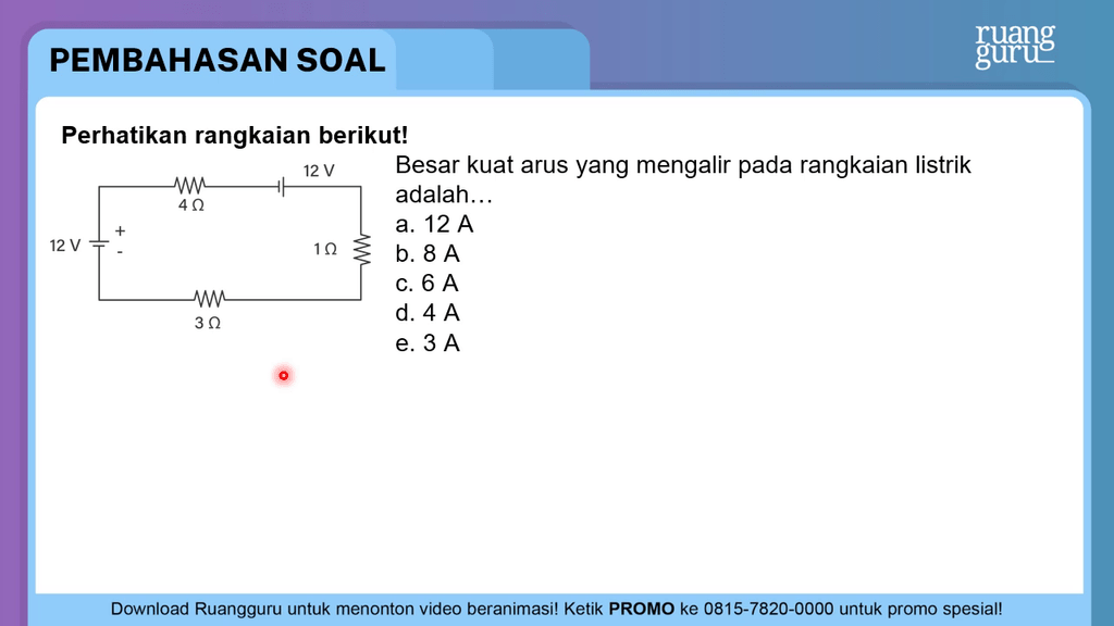 Top 9 Perhatikan Rangkaian Di Bawah Ini Kuat Arus Listrik Yang Mengalir