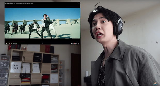 YouTuber người Thái với màn react MV của BTS mặn như muối biển: Không làm trò thì anh cũng nổi vì đẹp trai - Ảnh 2.