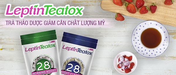 Review trà giảm cân leptin teatox mua ở đâu