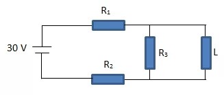 Sebuah amperemeter menunjukkan 5 A dan voltmeter menunjukkan 40 V Tentukan besarnya hambatan R
