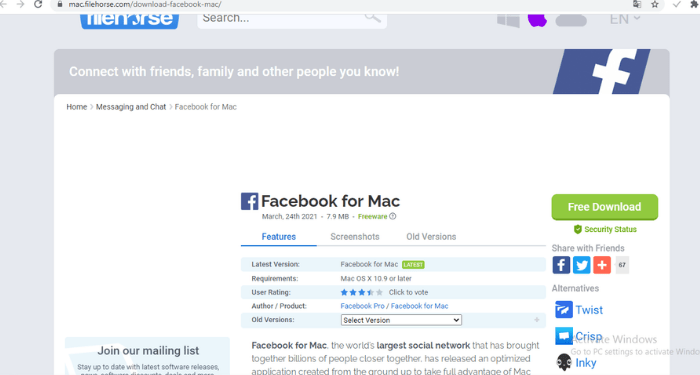 Tại sao không tải được Facebook trên Macbook