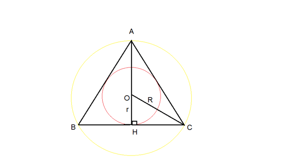 Trọng tâm của tam giác vuông ở đâu?