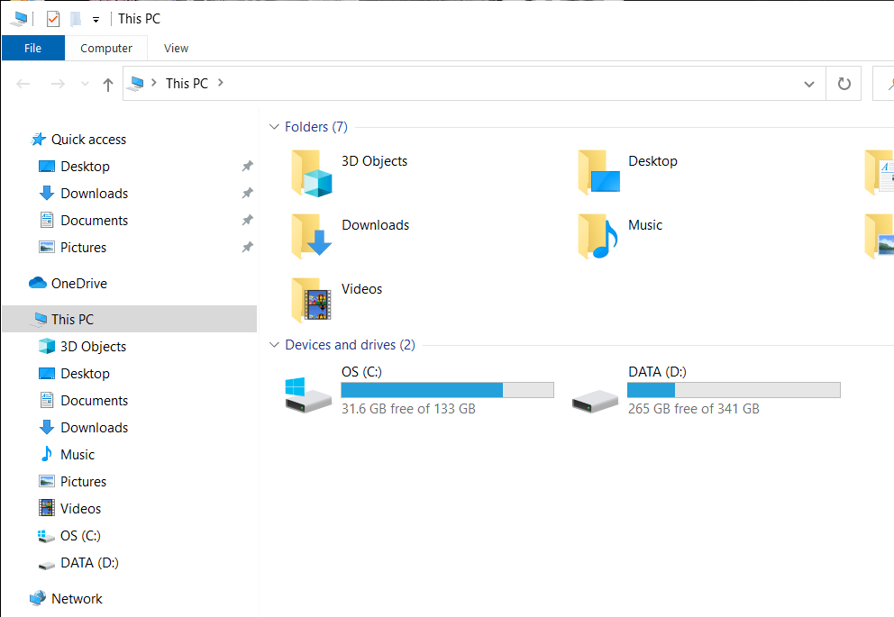 Thao tác File New Folder trên cửa sổ Windows Explorer có ý nghĩa gì