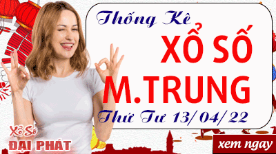 Thống Kê Xổ Số Miền Trung 13/04/2022 - Thống Kê XSMT Thứ 4 Ngày 13/04/2022