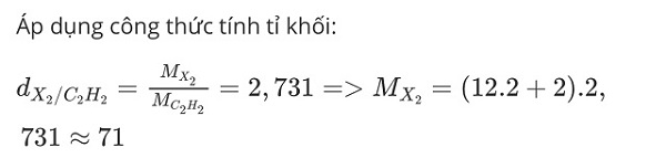 Tỉ khối của khí A đổi với khí H2 là 32 khối lượng mol của A là