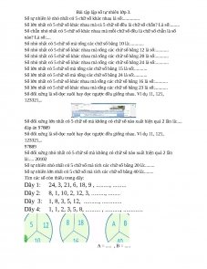 Bài tập lập số tự nhiên lớp 3 - Tài liệu text - 123doc ( https://text.123docz.net › ... › Lớp 3 ) 