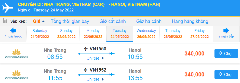 Vé máy bay đi Hà Nội