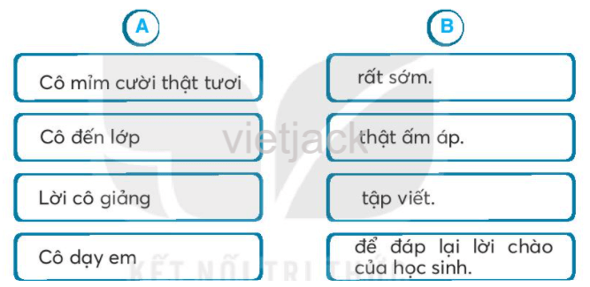 Vở bài tập Tiếng Việt lớp 2 Kết nối tri thức với cuộc sống trang 20