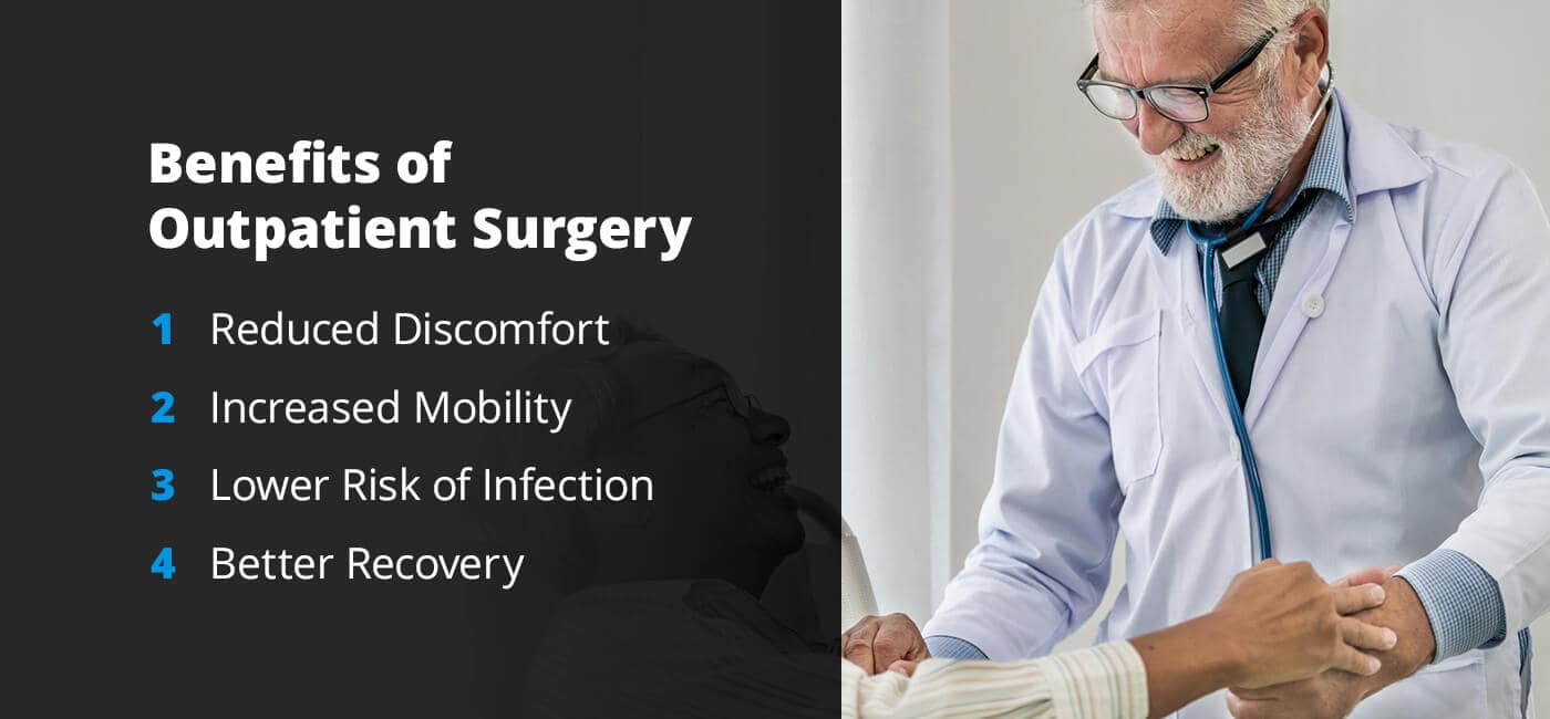 Which surgical procedures are commonly performed in an ambulatory care setting?